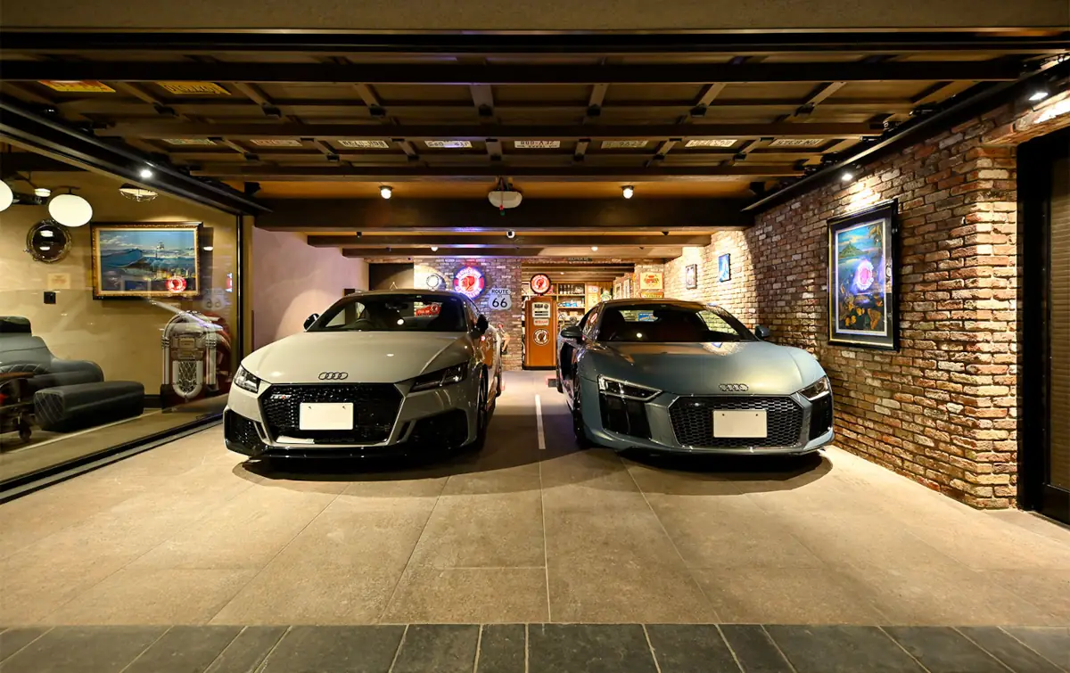 ビルトインガレージの建築実例_001