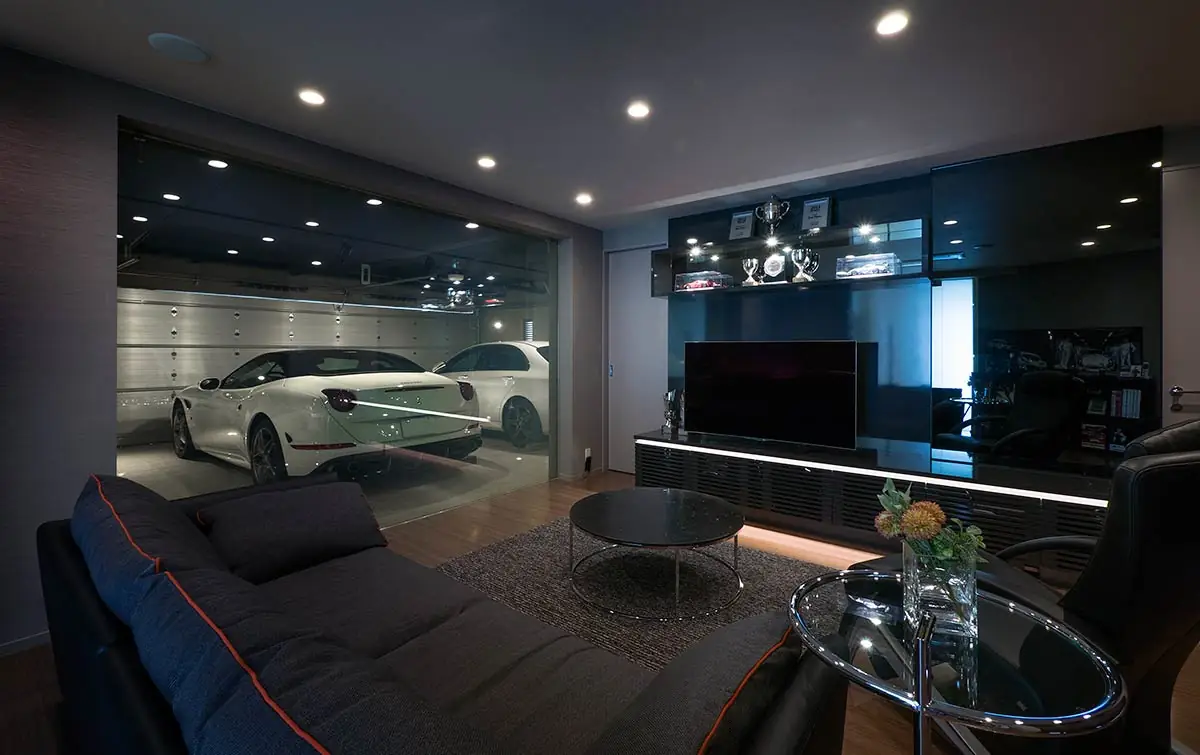 ビルトインガレージの建築実例_010