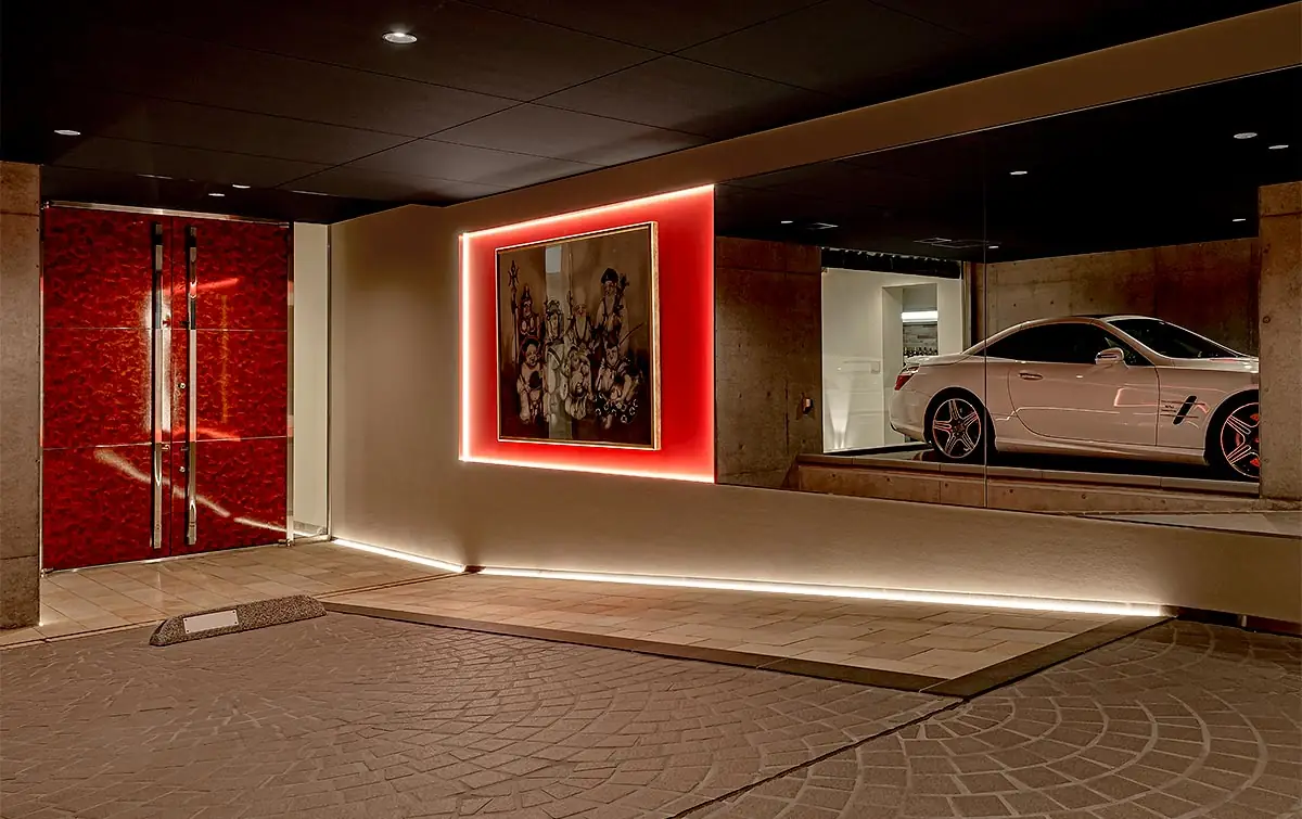 ビルトインガレージの建築実例_012