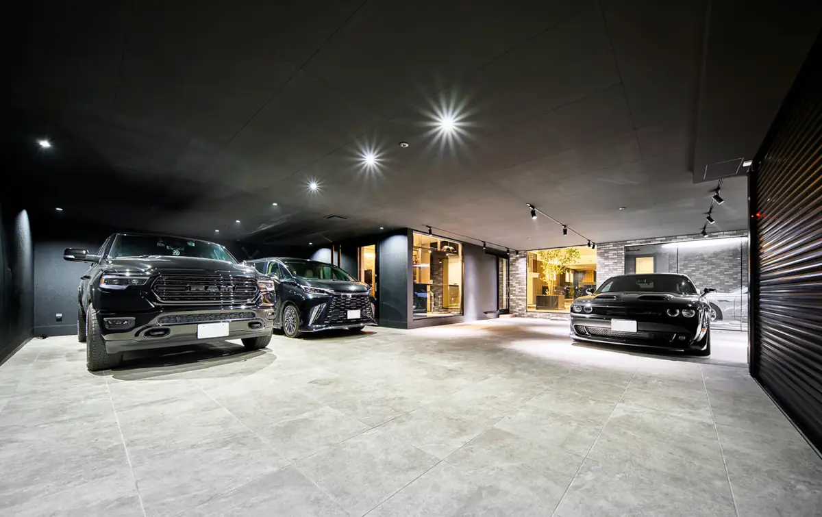 ビルトインガレージの建築実例_018