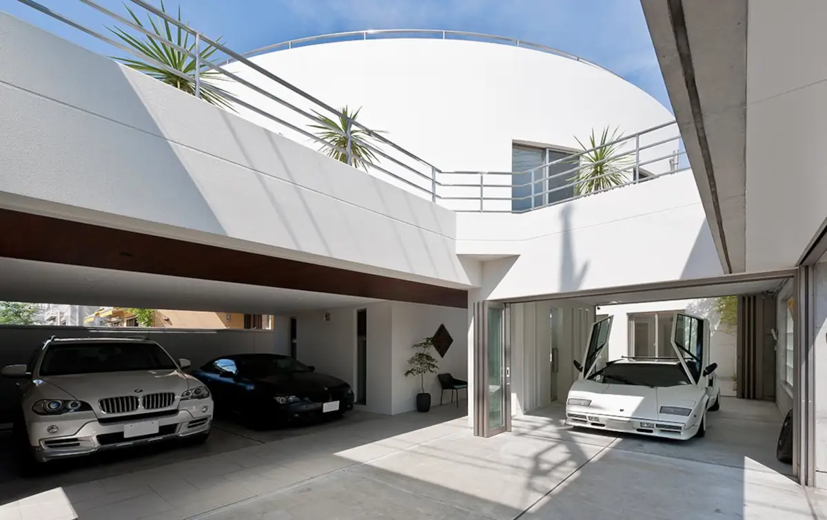 ビルトインガレージの建築実例_019