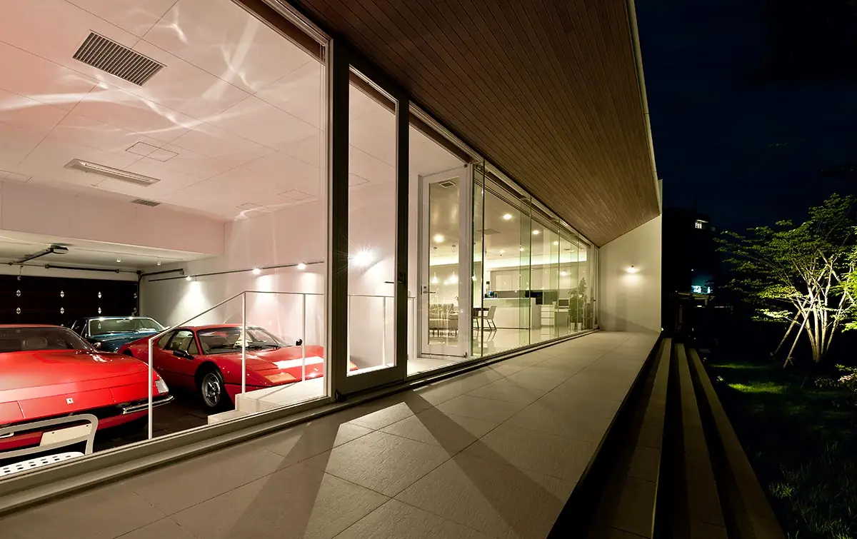 ビルトインガレージの建築実例_020