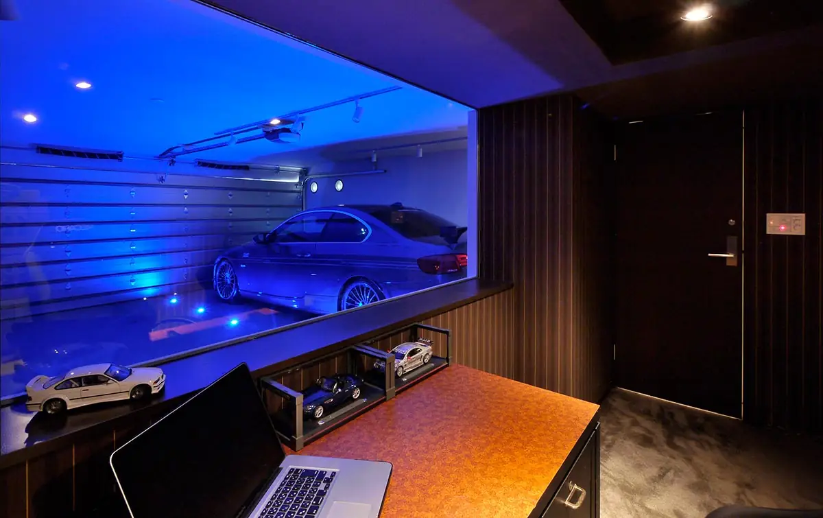 ビルトインガレージの建築実例_023